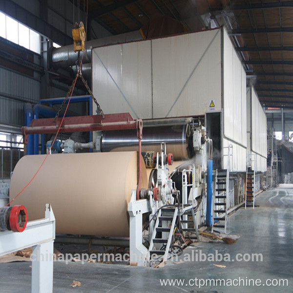 Cylinder Mould Kraft Fluting Paper Making Machine