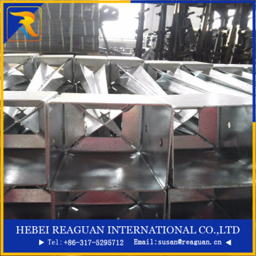 Hot Dipped Galvanized Pointed Pole Anchor With Bolts