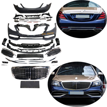 W222 Teile Teile Stoßfänger für Mercedes Benzs Klasse Body Kit 2014-2017
