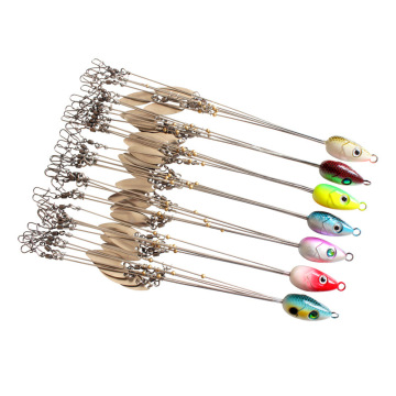 Αλαμπάμα ομπρέλα Rig Fishing Lure Kit - 17g 5 βραχίονα με περιστρεφόμενο περιστρεφόμενο περιστρεφόμενο για ψάρεμα μπάσων