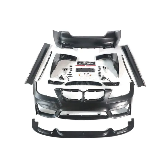 BMW E90 M4 Style PP Plastic Body Kit - Bumpers and Side Skirts
