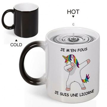 Personalized Color Changing Ceramic Mug