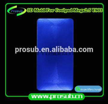3Dsublimation smartphone cover aluminum injection mould for Prosub-Coolpad Mega 2.5 Y803