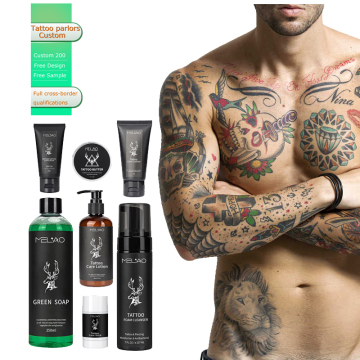 Ridubire il detergente per schiuma per la cura del tatuaggio curativo per la cura della pelle