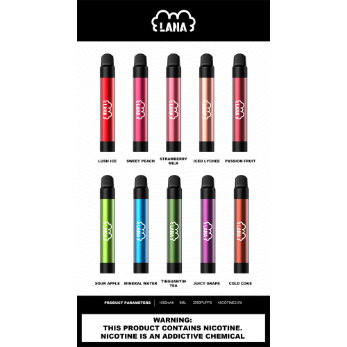 Wholesale disposable lana pen 2000 RandM Dazzle
