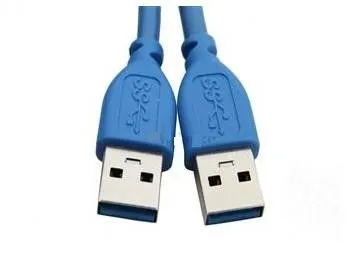 Hi-speed Blue Usb 3.0 A To A Cable Usb Data Transfer Cable