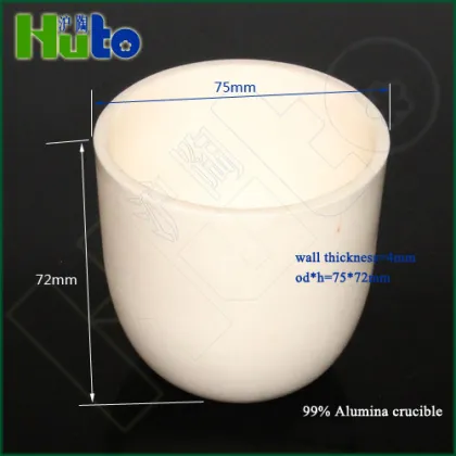 HUTO CRUCIBLE lab ceramic crucible