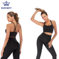 Two piece sets tights woman wear sport clothing