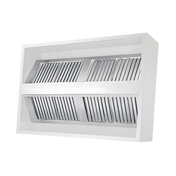Two Sides Stainless Steel Restaurant Cooker: Efficient Exhaust and Range Hood Solution