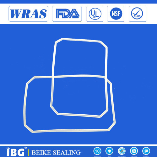 60 duro clear silicone rubber O-Ring side seal