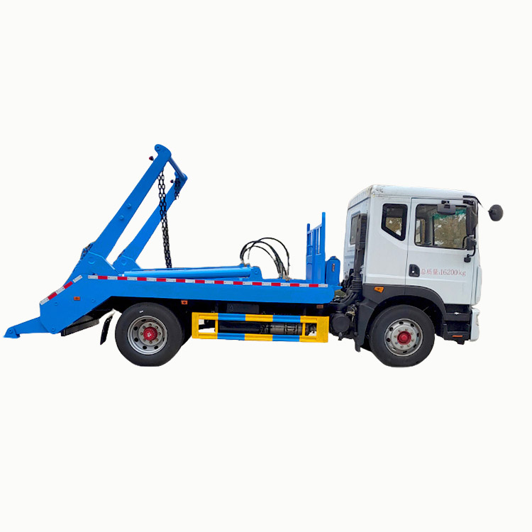 Dongfeng 10cbm Swing Arm Rubish Bin Waste Truck