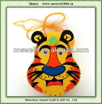 Cartoon animals Eva foam handemad bag for assemble