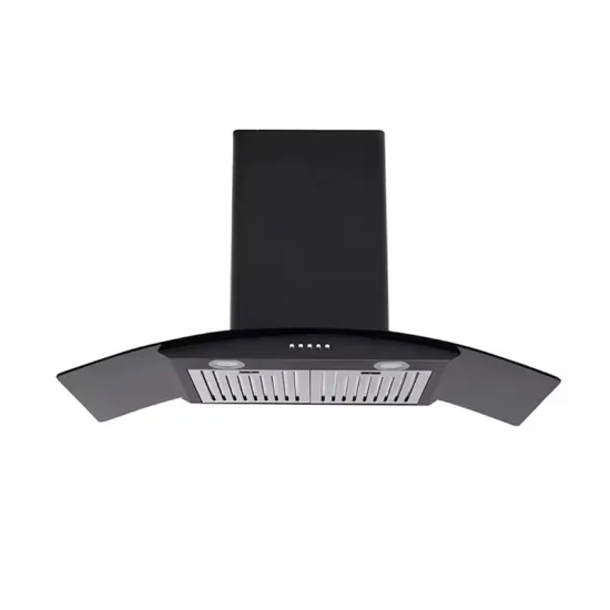 90cm Curve Glass Range Hood - Wholesale Kitchen Chimney Exhaust Cooker Hood