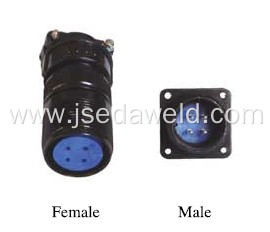 Welding Control Wire 4-Pin Plug