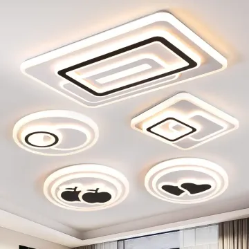 Nordic Modern Square Ceiling Lamp for Bedroom and Corridor