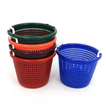 American Plastic HDPE Round Basket for Oyster