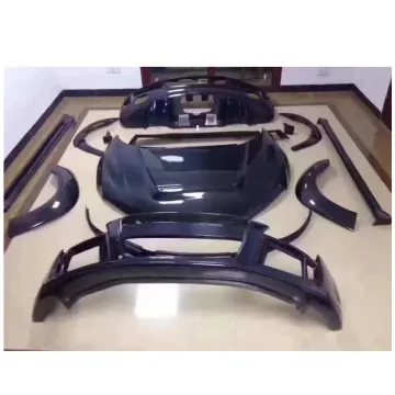 Carbon Fiber Wide Body Kits for Audi R8 Bumpers and Hood Upgrade