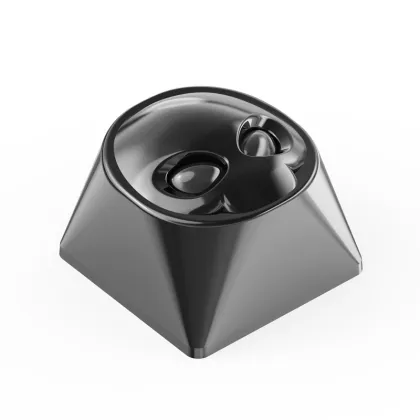 OSHID 2023 Unique Design Artisan Keycap Skeleton Head Skull Keycap for Mechanical Keyboard