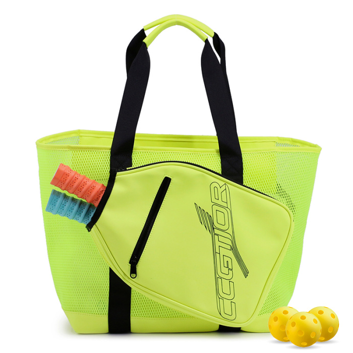 Mesh with PU Pickleball bag