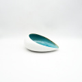 Unregelmäßige Form reaktiver Keramik -Geschirr Set Glaze Keramik Salat Schüssel