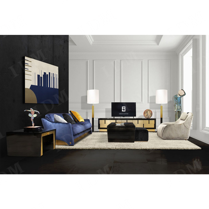 Sofá de hotel moderno para lobby