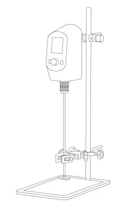 ADDITION Lab Supplies Cantilever Electric Stirrer