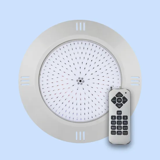 PC Resin filled RGBW IP68 waterproof pool light