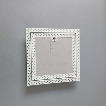 Fengze Top Ceiling Indoor Non-Fire Rated Plasterboard Faced Square Lock Gypsum Plaster Access Panel