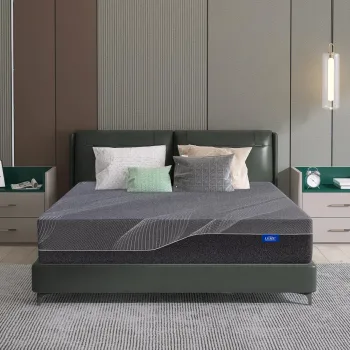 Knitted Fabric Gel Memory Foam 7-Zone Compressed Mattress