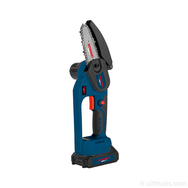 20V Mini Ahşap Kesici Kablosuz Zincir Testere