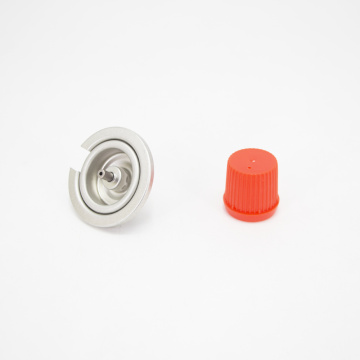 Refillable aerosol camping butane gas cartridge can