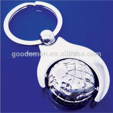 custom design made you own keyring innovative earth shape keyring