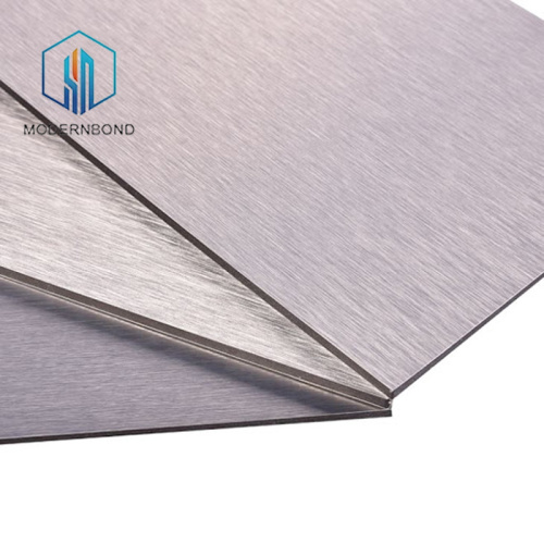 Decorative Cladding Brushed Aluminum Composite Panel