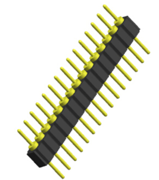 Machined Pin Connectors Pitch 2.54 mm