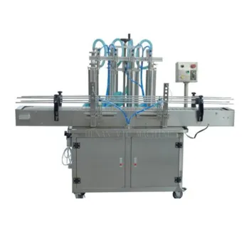 CE Certified Automatic Piston Liquid Filling Machine