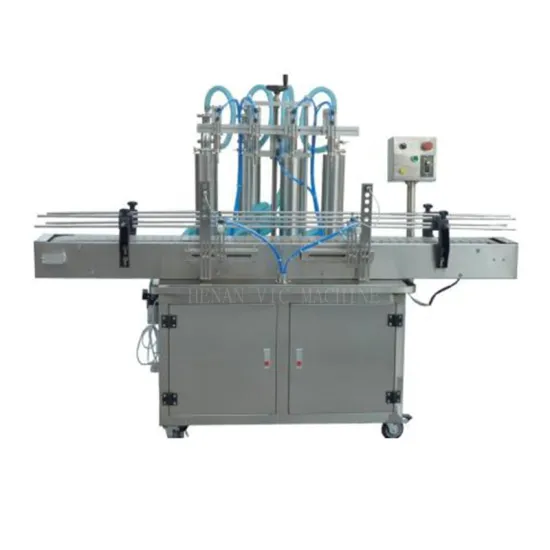 CE Certified Automatic Piston Liquid Filling Machine