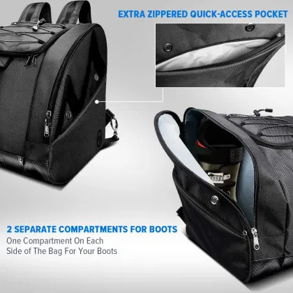 Waterproof OutdoorMaster Boot Bag for Ski Boots and Snowboard Boots
