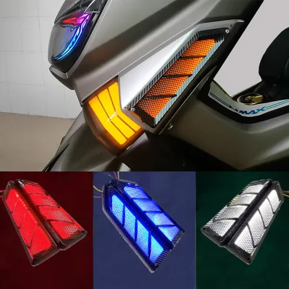Yamaha Nmax Motorcycle Side Indicator Turn Signal Strip Sheet Lights and Lighting System Accessories