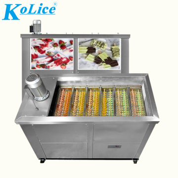 Kolicja w stylu brazylii 6 form Mroźna popsicle maszyna - 10 minut lodowych producentów