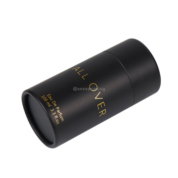 Custom Full Color Foil Tube Cylinder Box Packaging