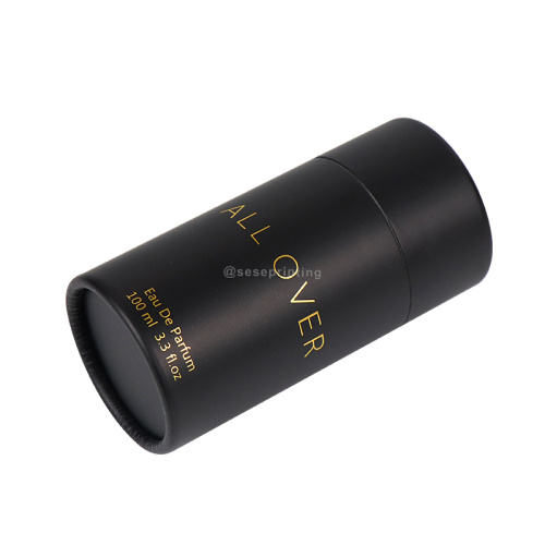 Custom Full Color Foil Tube Cylinder Box Packaging