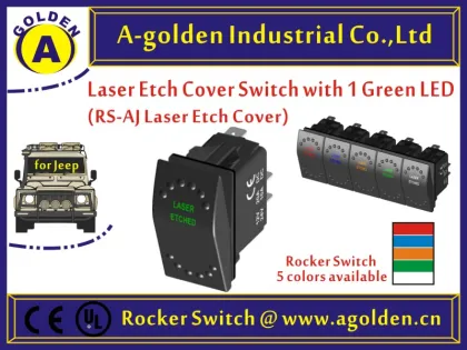 Boat CAR LED Illuminated automotive rocker switches