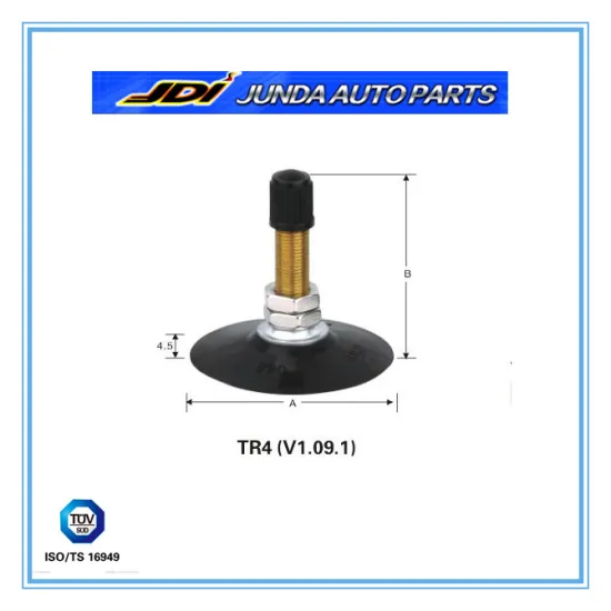 Tube type for motorcycle scooter & industrial valves TR4(V1.091)