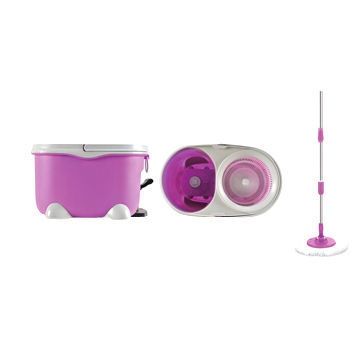 Spin/Magic Mop with Pedal or Hand Press Function, Made of PP
