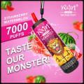 Filipina R &amp; M Monster 7000 Puffs Vape Gagal