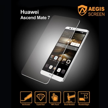 Crystal Clear Anti-shatter User Installability tempered glass screen protector for Huawei Ascend mate7