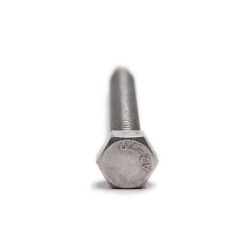 Stainless steel hexagon head set screws with small hexagon and full dog point