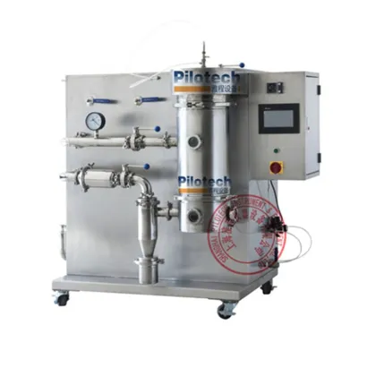 High Efficiency Spray Freeze Dryer with Spontaneous Air Heating and Sublimation Technology