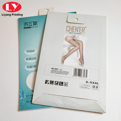 Custom Logo Pantynose Stocking Packaging Paper Box