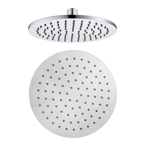 Solid Rainfall Shower Head 8mm Stainless Steel Round Shower Head Factory